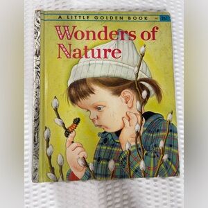 Little Golden Book Wonders Of Nature 1957 LGB